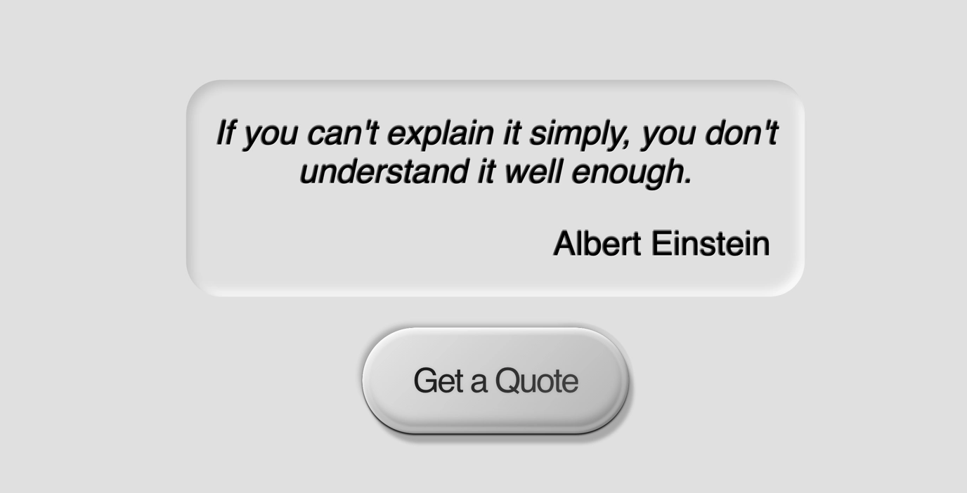 Preview image of the work "Get a Quote ⍞🕺🏻⍞: Random quotes at the push of a button"