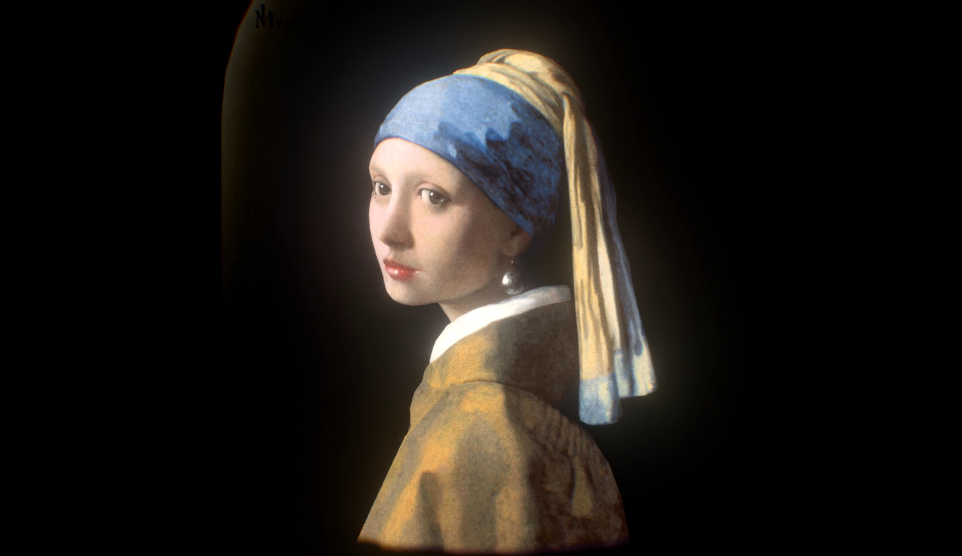 A beautiful transference from a painting to a 3-D model Preview image of the work "Girl With a Pearl Earring ๐จ: This is a beautiful 3d model from Vermeer's painting. Not mine. I wish."