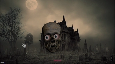 Preview image of the work "Scary Eyeballs 👀 : Move your cursor and click and drag for some fun"