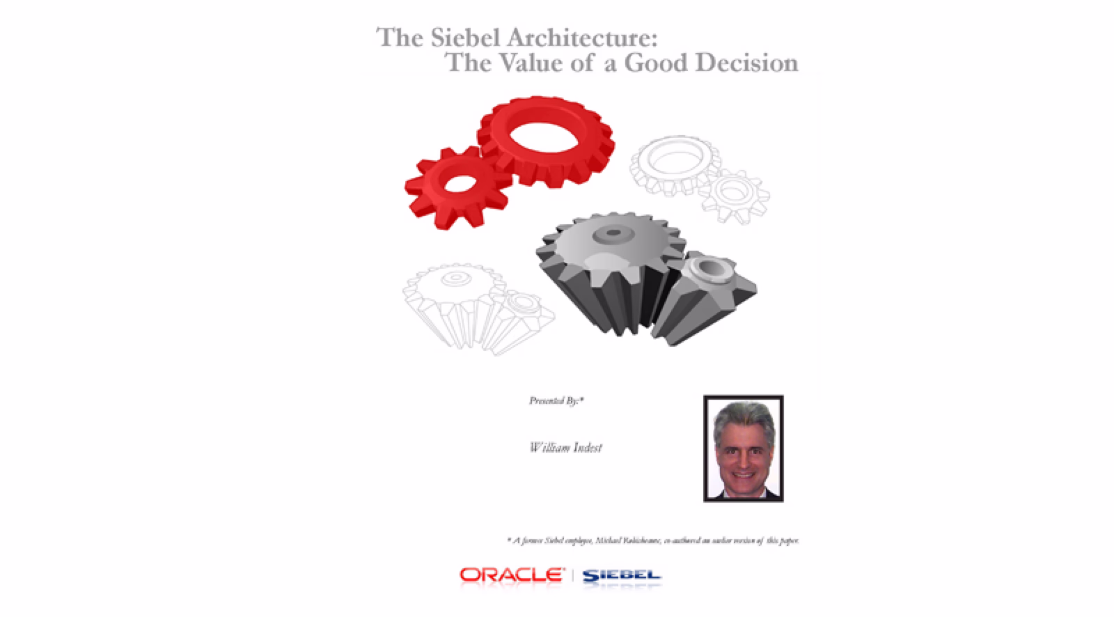 Preview image of the work "The Siebel Architecture 🏛️: The value of a good decision"