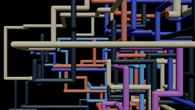 Preview image of the work "Spawning Tubes: Fun to watch pipes being created"